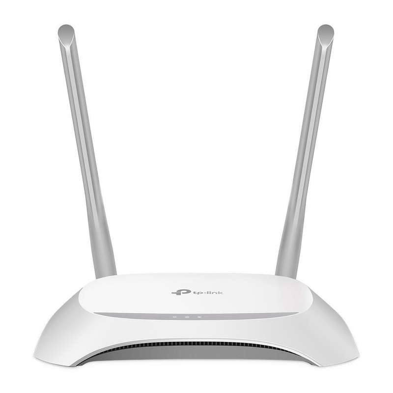 TP-Link TL-WR840N Wi-Fi 4 Wireless Router Single-band 2.4GHz Fast Ethernet Gray and White