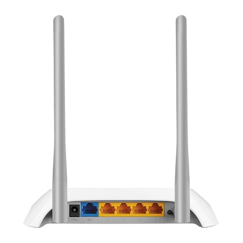 TP-Link TL-WR840N Wi-Fi 4 Wireless Router Single-band 2.4GHz Fast Ethernet Gray and White