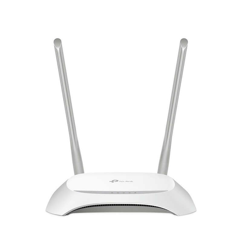 TP-Link TL-WR850N Wi-Fi 4 Wireless Router Single-band 2.4GHz Fast Ethernet Gray and White