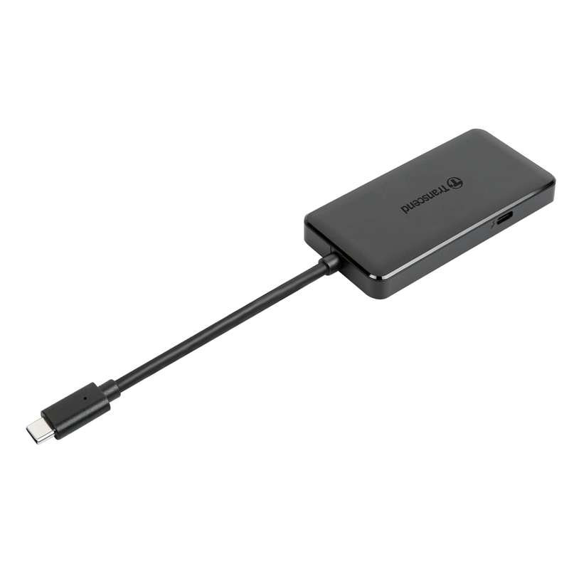 Transcend HUB5C USB 3.2 Gen 2 (3.1 Gen 2) Type-C Black