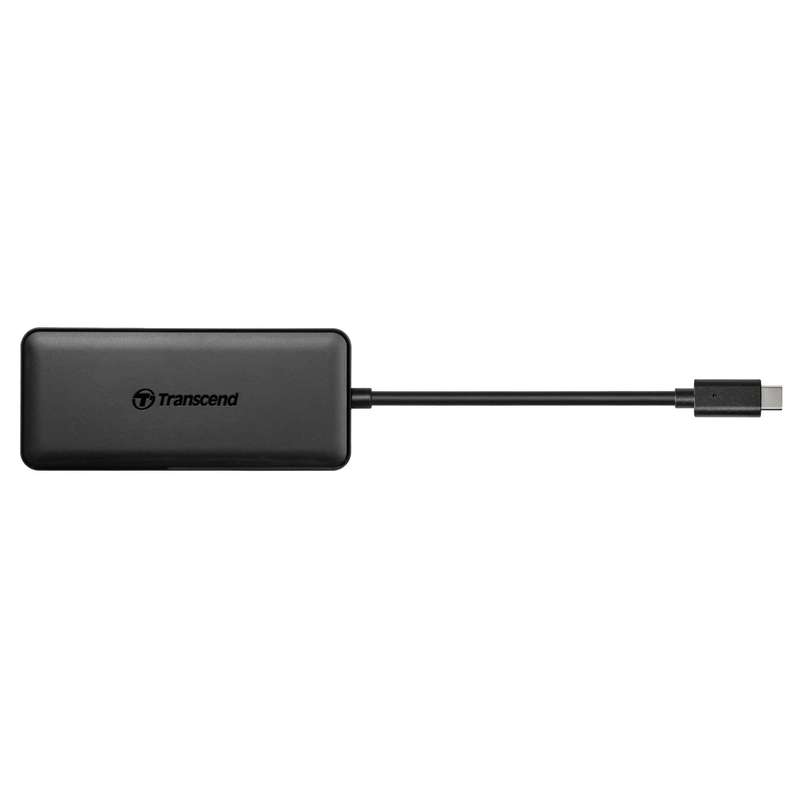 Transcend HUB5C USB 3.2 Gen 2 (3.1 Gen 2) Type-C Black