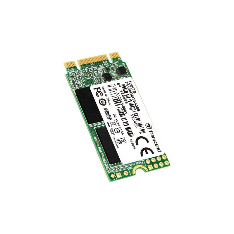 Transcend M.2 430S 128GB Internal SSD TS128GMTS430S