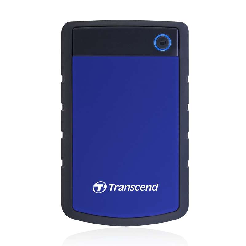 Transcend StoreJet 25H3 2TB Blue External Hard Drive TS2TSJ25H3B