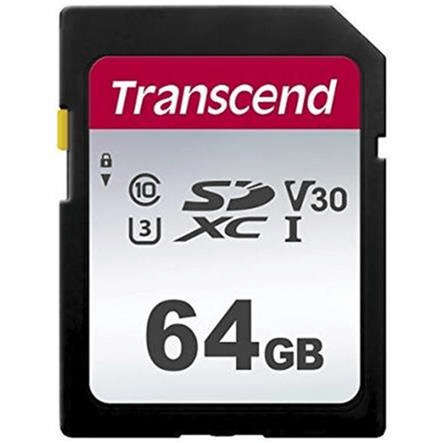 Transcend SD Card SDXC 300S 64GB
