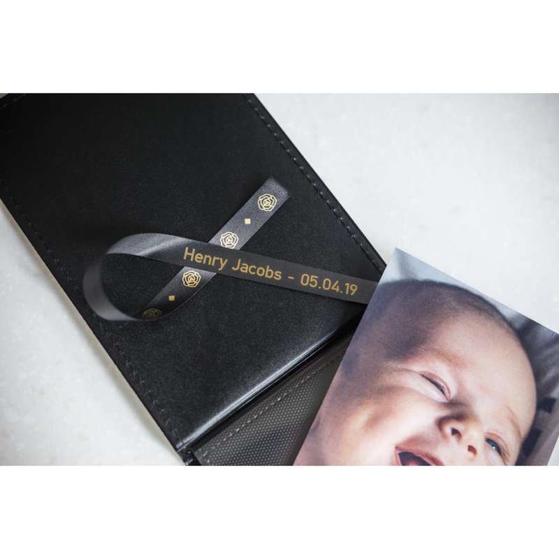 Brother TZE-R354 P-Touch Ribbon Tape Gold on Black Ribbon 24mm