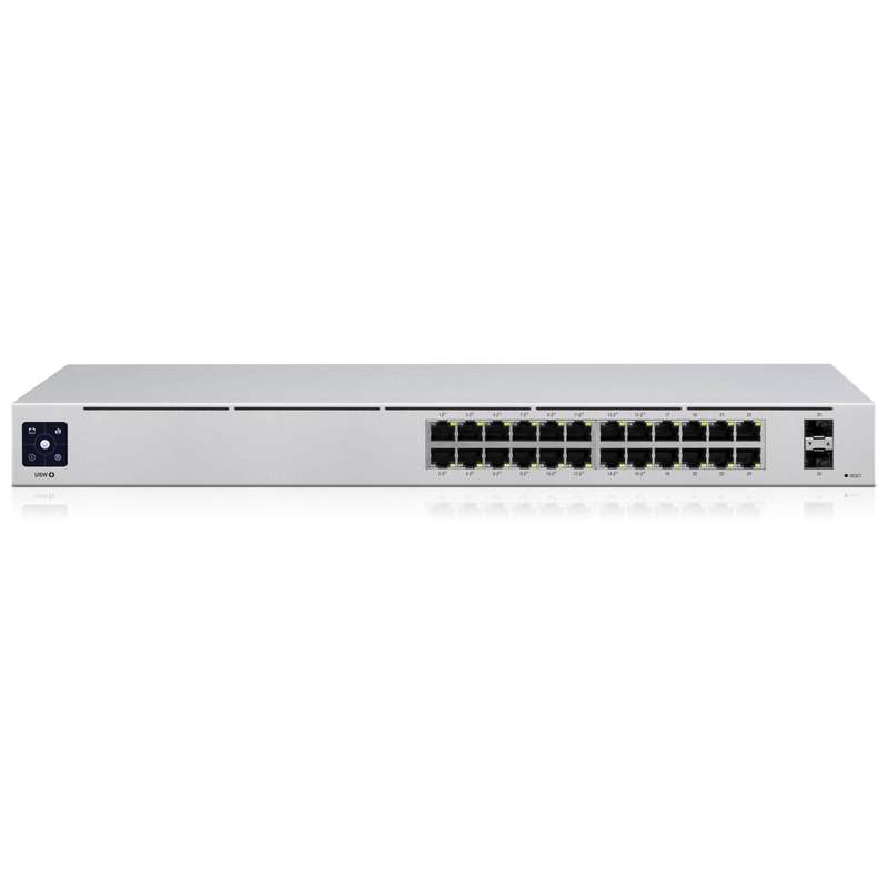 Ubiquiti UniFI USW-24-POE 24-port 95W Gigabit 16PoE 2SFP Managed Switch