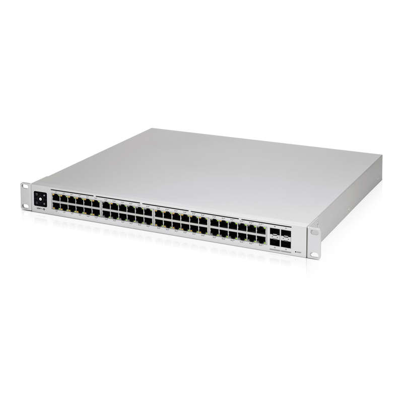 Ubiquiti 48-port Gigabit 600W 40x PoE+ 8x PoE++ 4x SFP+ UniFi Layer3 Managed Switch USW-PRO-48-PO...