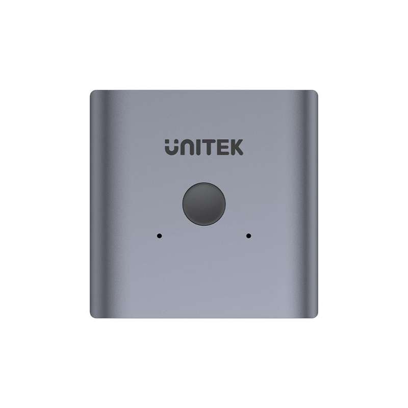 Unitek 4K Aluminium HDMI 2.0 Switch 2-To-1 Bi-Directional V1127A