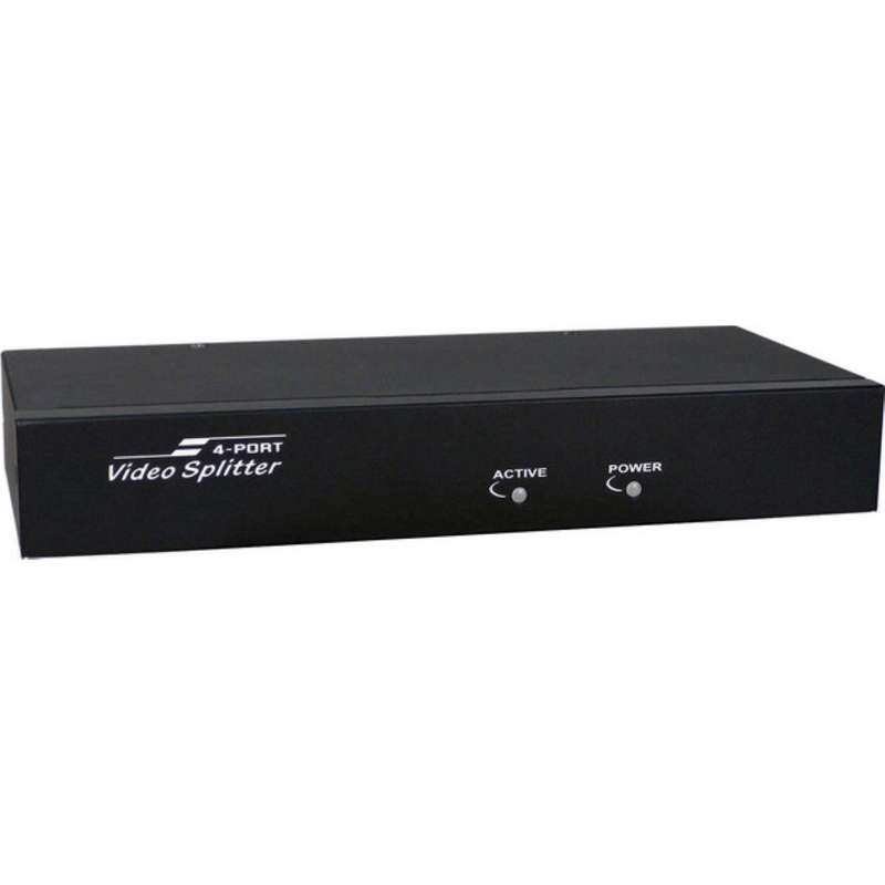 Rextron 4-port VGA Video Splitter with Audio VSVA-A104