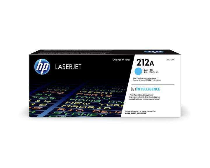 HP 212A Cyan LaserJet Toner Cartridge 4,500 pages Original W2121A Single-pack