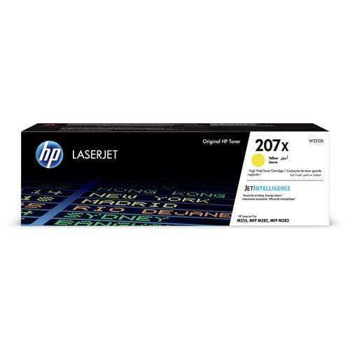 HP 207X Yellow Toner Cartridge 3,150 Pages Original W2212X Single-pack