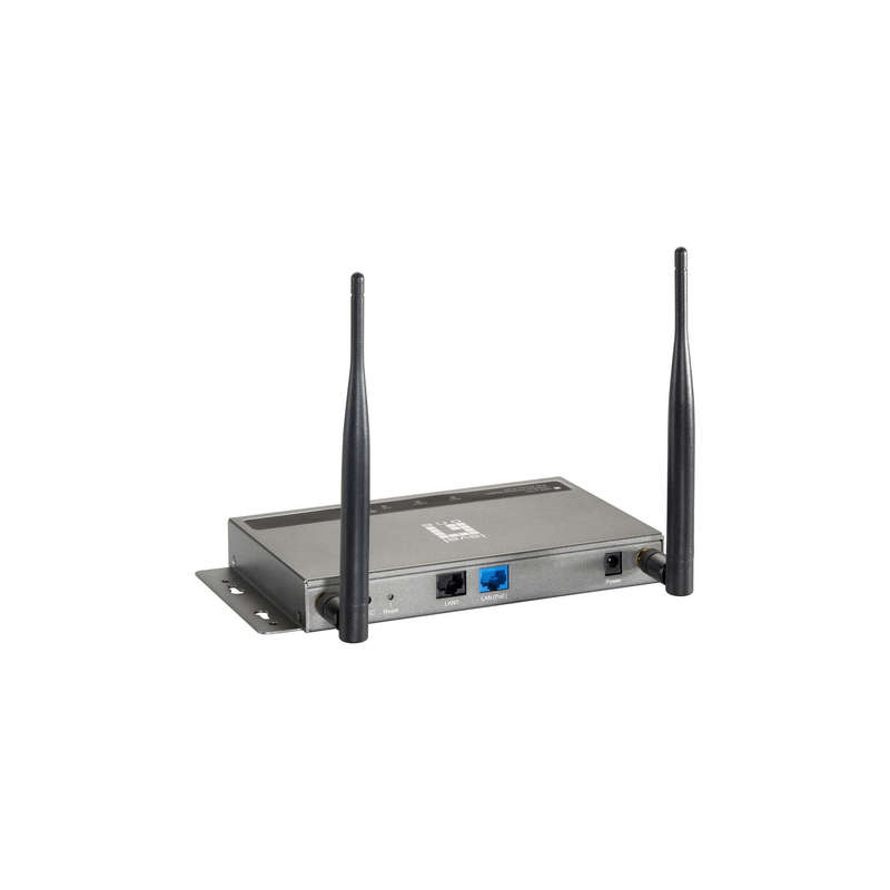LevelOne Managed Gigabit Wireless Access Point, 300Mbps 802.11b/g/n, 802.3af PoE, Detachable Antenna
