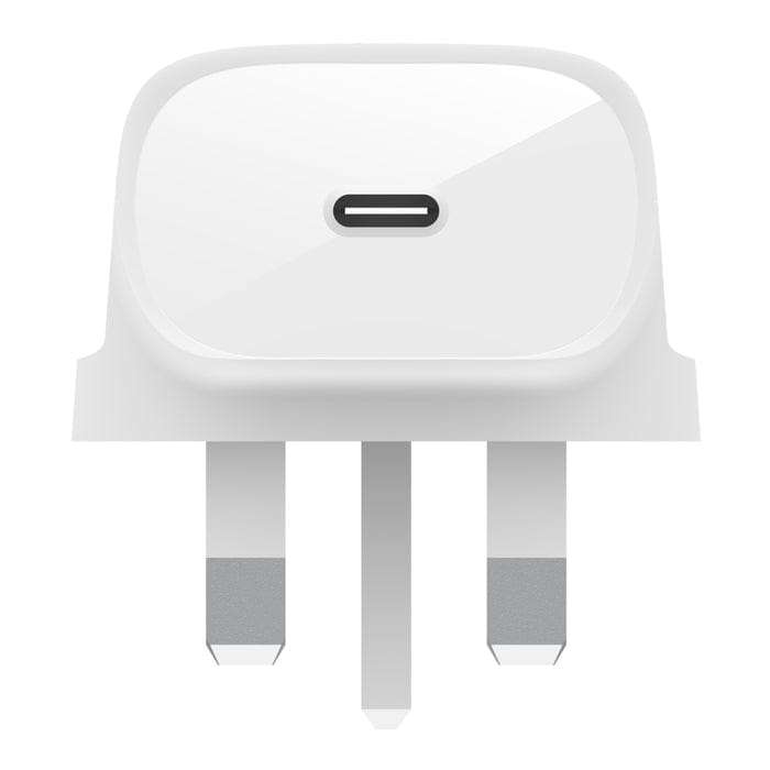 Belkin BoostCharge USB-C 30W Single USB-C Port with USB-C to Lightning Cable - White WCA005VF1MWH-B5