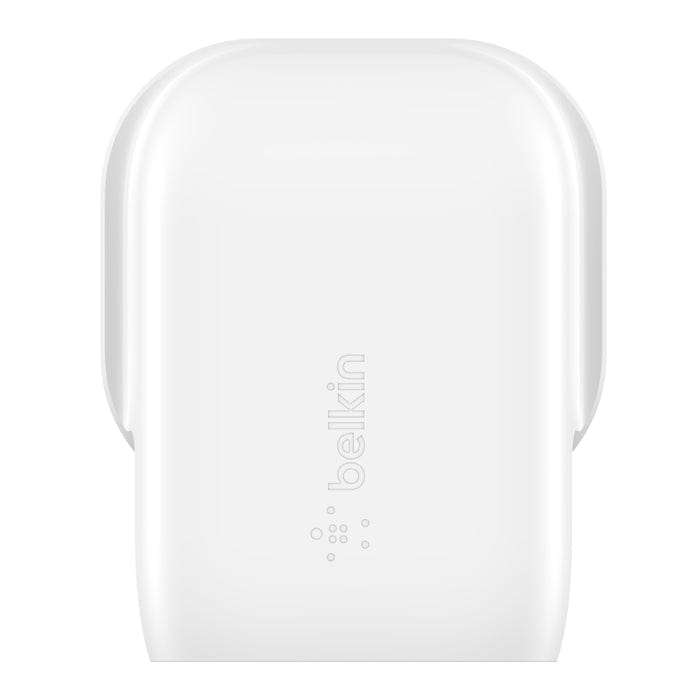 Belkin BoostCharge USB-C 30W Single USB-C Port with USB-C to Lightning Cable - White WCA005VF1MWH-B5