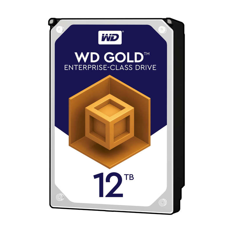 WD Gold 3.5-inch 12TB Serial ATA III Internal Hard Drive WD121KRYZ
