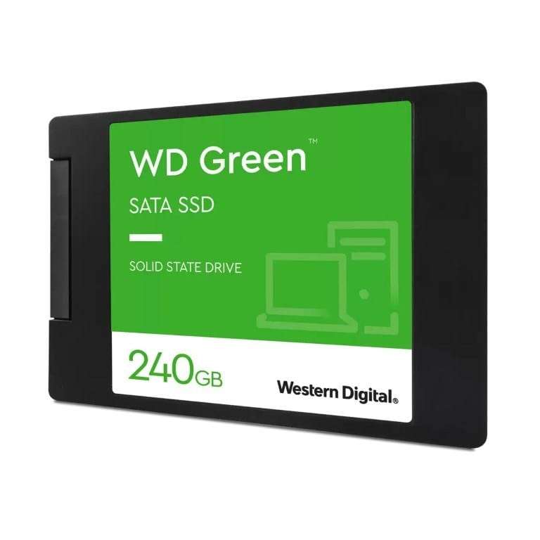 Western Digital 2.5-inch 240GB Internal Solid State Drive Serial ATA III Green WDS240G3G0A