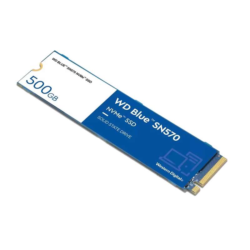 WD Blue SN570 M.2 500GB 2280 PCI Express 3.0 NVMe Internal SSD WDS500G3B0C