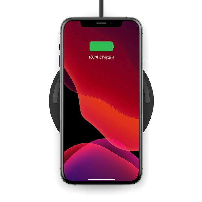 Belkin BoostCharge 10W Wireless Charging Pad with Cable Black WIA001BTBK