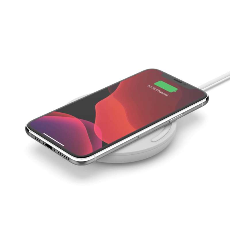Belkin BoostCharge 10W Wireless Charging Pad with Cable White WIA001BTWH