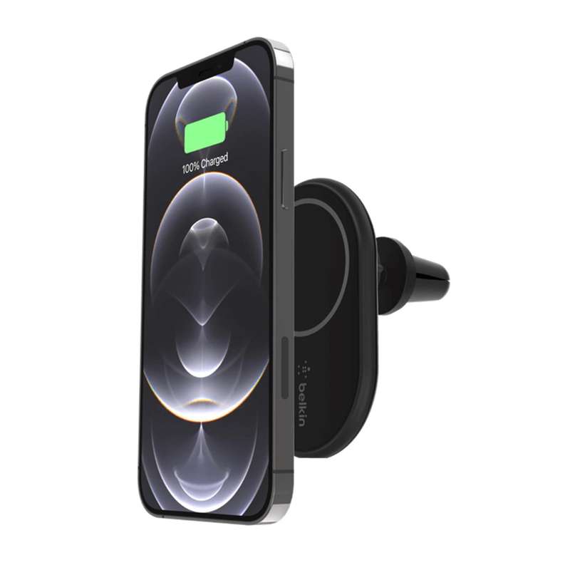 Belkin BoostCharge 10W Magnetic Wireless Car Charger Black WIC004BTBK