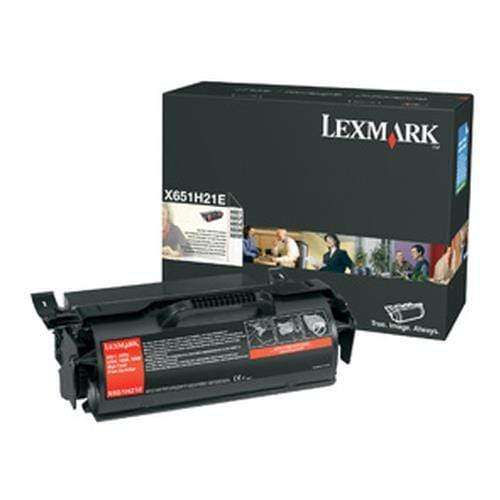 Lexmark X65x Black Toner Cartridge 25,000 pages Original X651H31E Single-pack