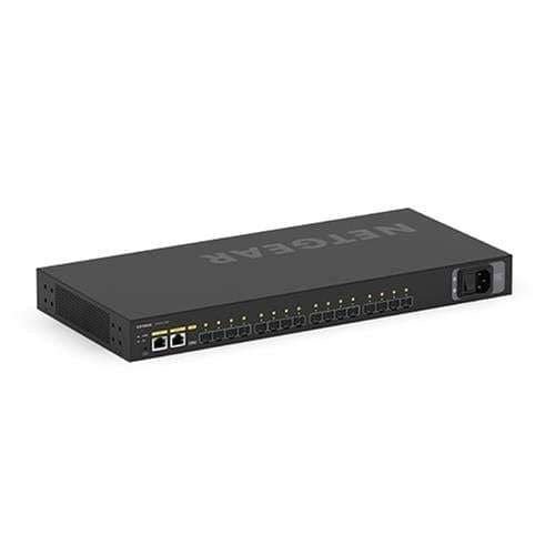 Netgear M4250-16XF Managed Switch L2/L3 None 1U Black XSM4216F-100EUS