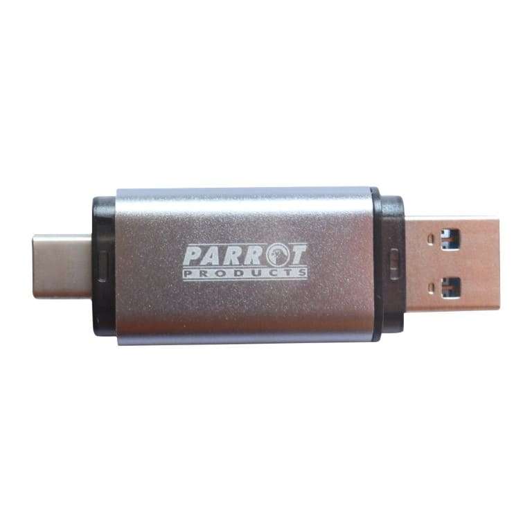 Parrot Type-A to USB-C 64GB Flash Drive External Storage XT0064