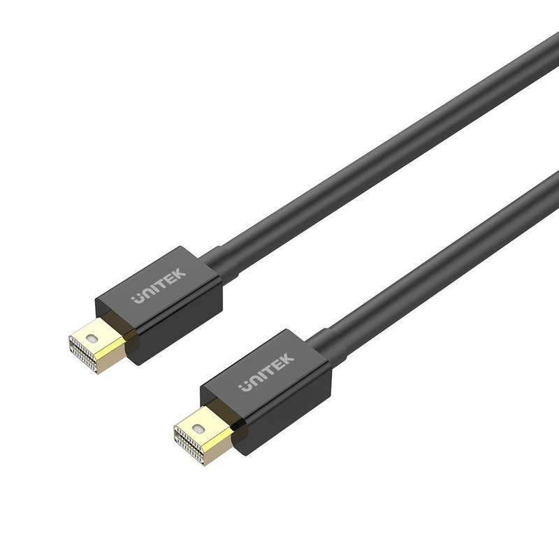 Unitek 2m 4K 60Hz Mini DisplayPort 1.2 Cable (1440p-165Hz, 1080p-240Hz) Y-C613BK