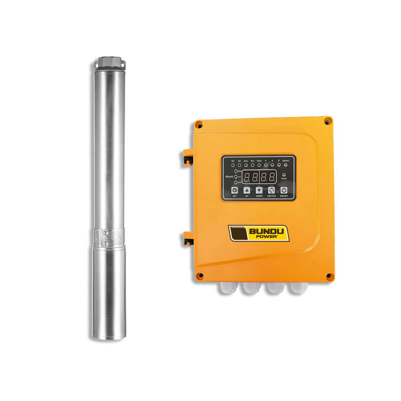 Hybrid Borehole Pump - 144m Head, 3" Pump - AD-3SPW1-17P