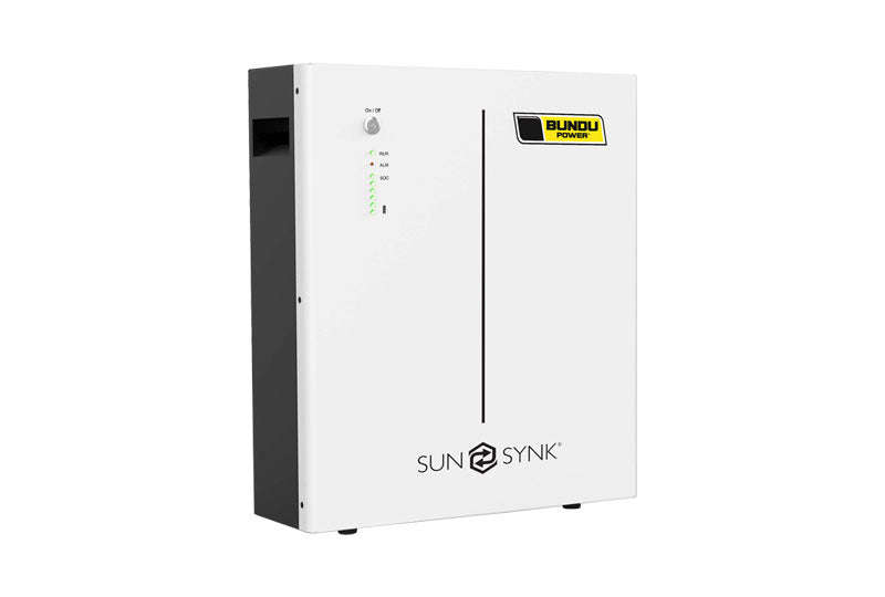 Wall-Mount 10.65kWh SunSynk Li-Ion Batteries