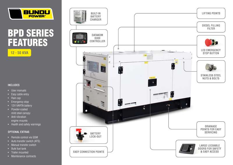 20kVA FAW Single Phase Diesel Generator - BPD20S