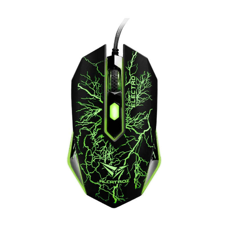 Alcatroz X-Craft Classic RGB 4 Button Gaming Mouse