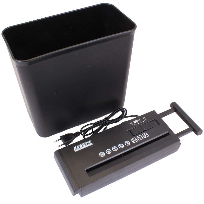 Parrot 5 Sheet Strip-Cut Paper Shredder