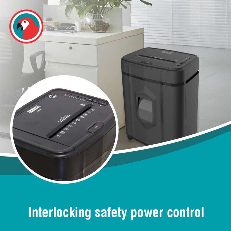 Parrot 140 Sheet Auto Feed Mini Cross Cut Paper Shredder