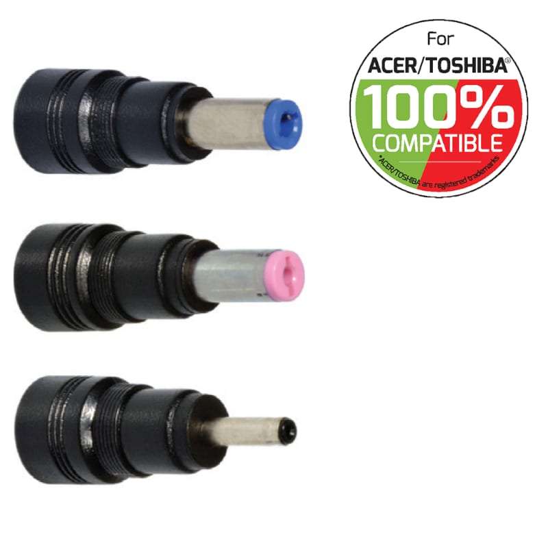 Port Connect 90W Acer and Toshiba Notebook Adapter