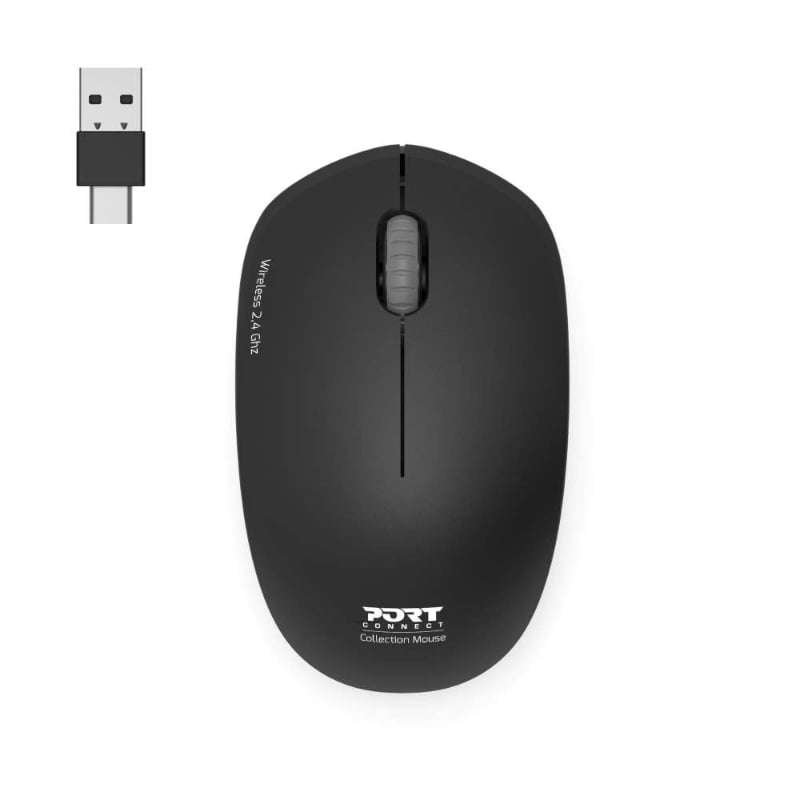 Port Connect Wireless Mouse