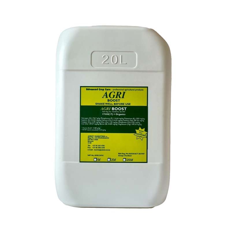 Agri-Boost 20L Liquid Organic Fertiliser