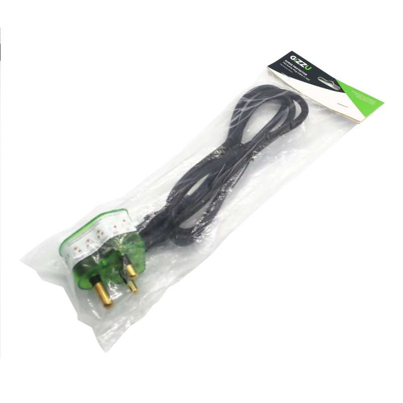 Gizzu Surge Protector 16A Kettle Plug Cable