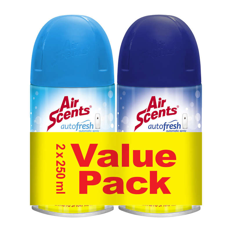 Air Scents AutoFresh Automatic Spray Refill Value Pack