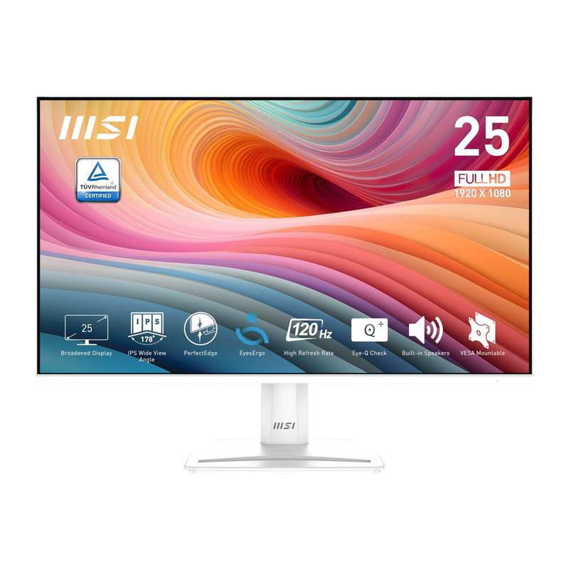 MSI PerfectEdge PRO MP251W E2 24.5" FHD IPS Office Monitor