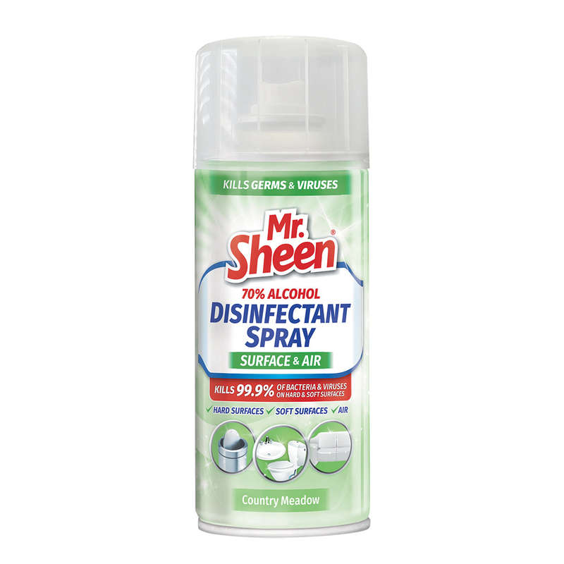 Mr Sheen Disinfectant Spray Country Meadow 500ml
