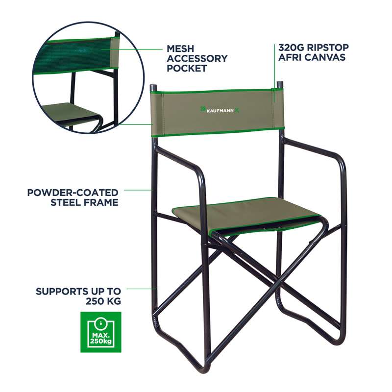 Kaufmann X Afri-Canvas Director Chair