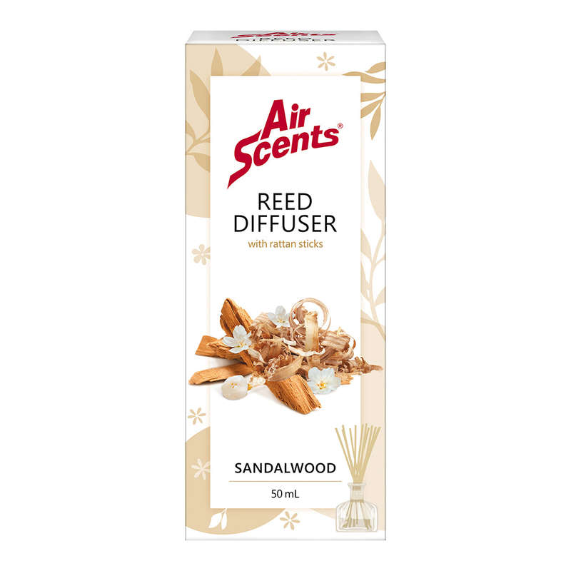 Air Scents Reed Diffuser Sandlewood 50ml