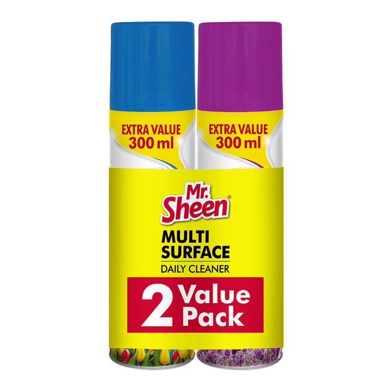Mr Sheen Multi-Surface Furniture Cleaner Value Pack 300ml