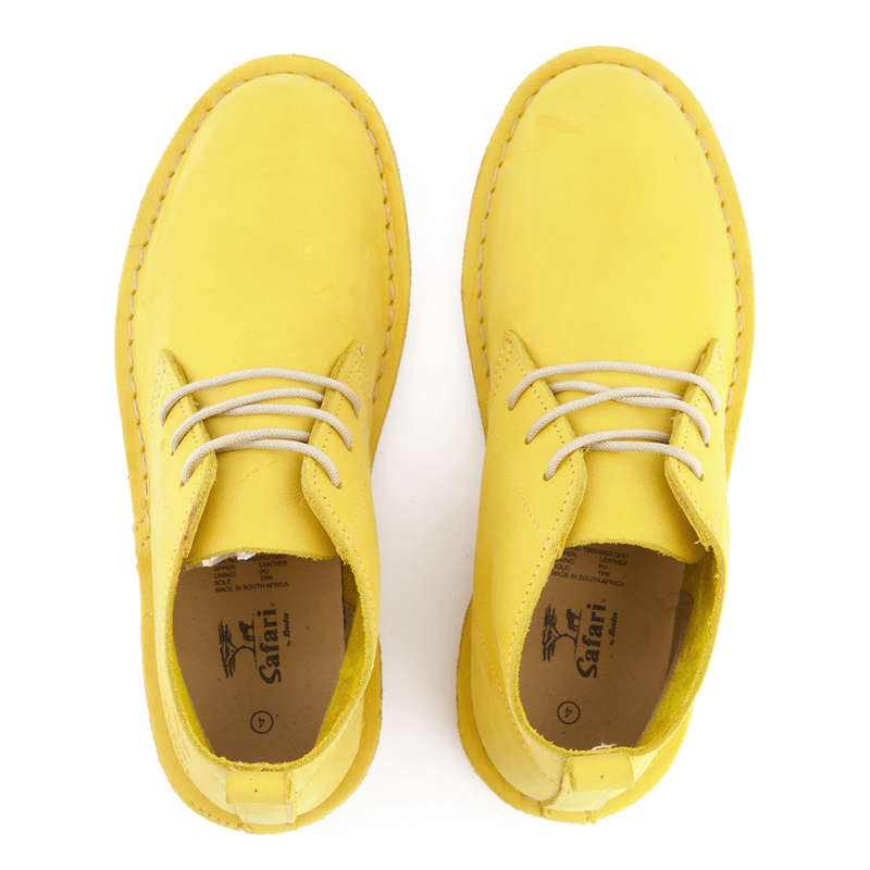 Bata Safari Odyssey Ladies Boot Canary Yellow