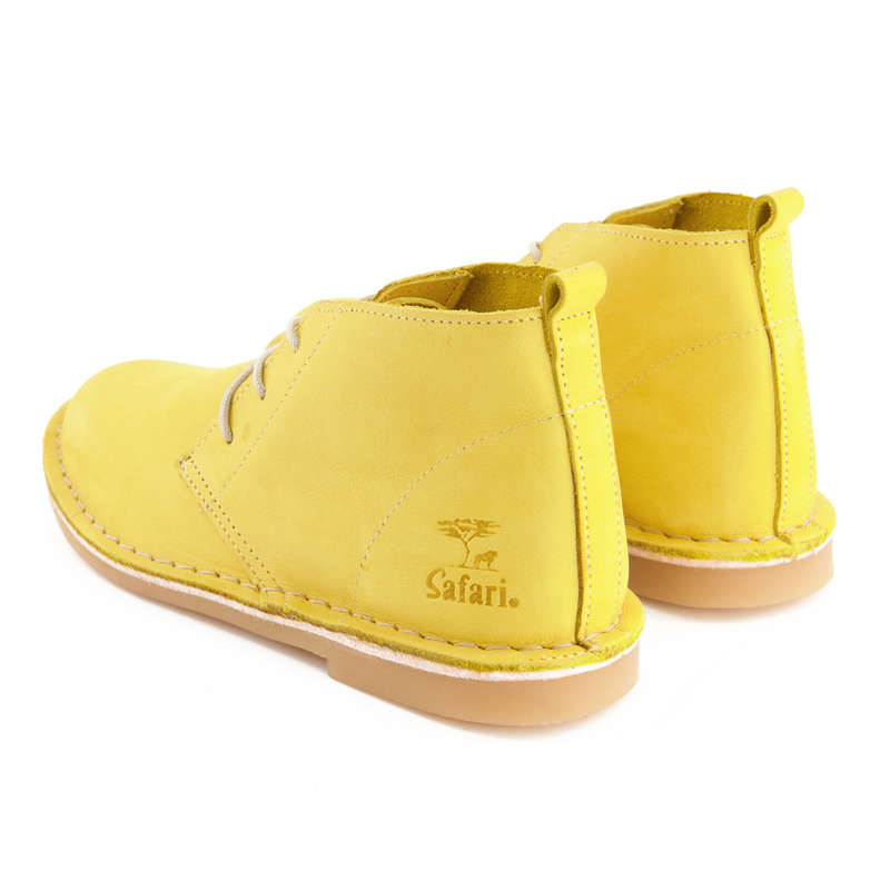 Bata Safari Odyssey Ladies Boot Canary Yellow