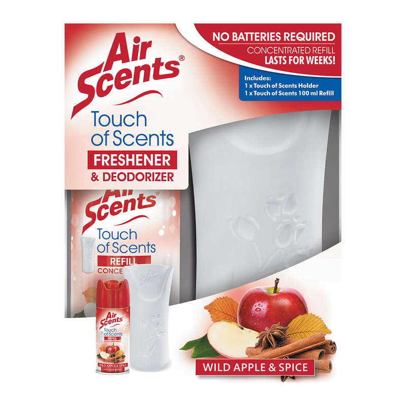 Air Scents Touch Of Scents Air Freshener & Deodorizer Wild Apple & Spice