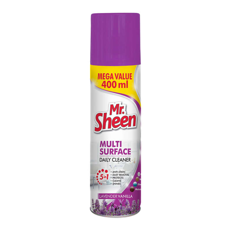 Mr Sheen Multi-Surface Furniture Cleaner Lavender Vanilla 400ml