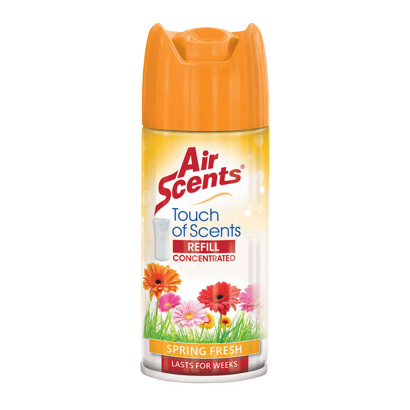 Air Scents Touch Of Scents Air Freshener & Deodorizer Refill Spring Fresh 100ml