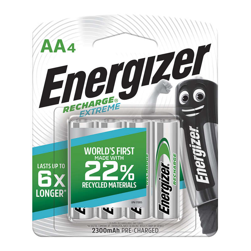 Energizer Recharge Extreme Batteries AA